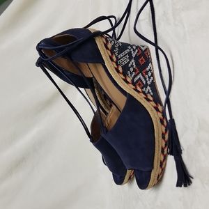 CAbi Espadrille Wedge Heels